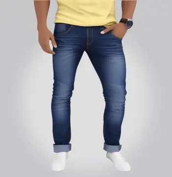 Azure Sculpted Slim Fit Men's Jeans
